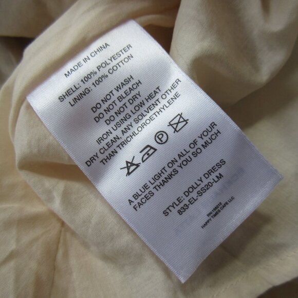 NWT Eckhaus Latta Dolly in Ecru Navy Lace A-line Mini Tank Dress 2 $625 - Picture 6 of 9